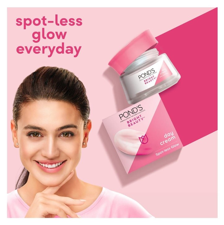 Pond's Bright Beauty Anti-Spot Serum Day Cream with Niacinamide &amp; Vitamin B3 – 50g
