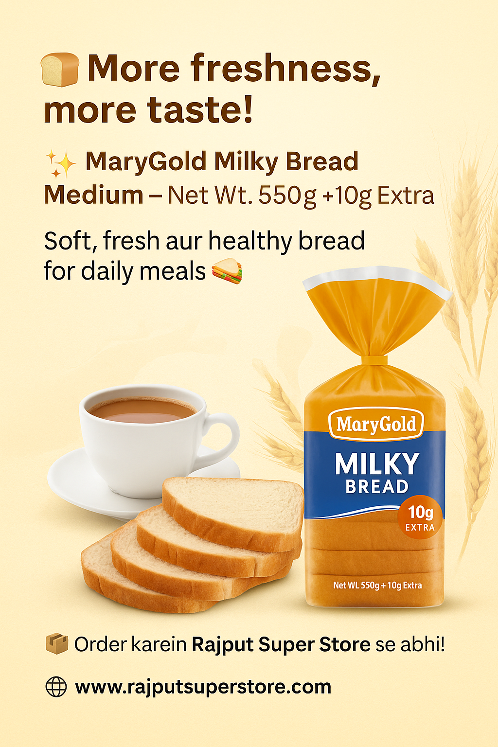 MaryGold Milky Bread Large