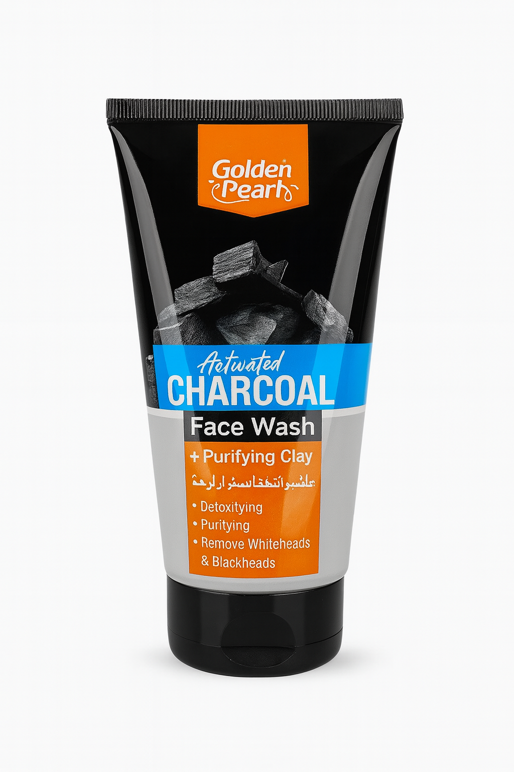 Golden Pearl Charcoal Face Wash – 75ml