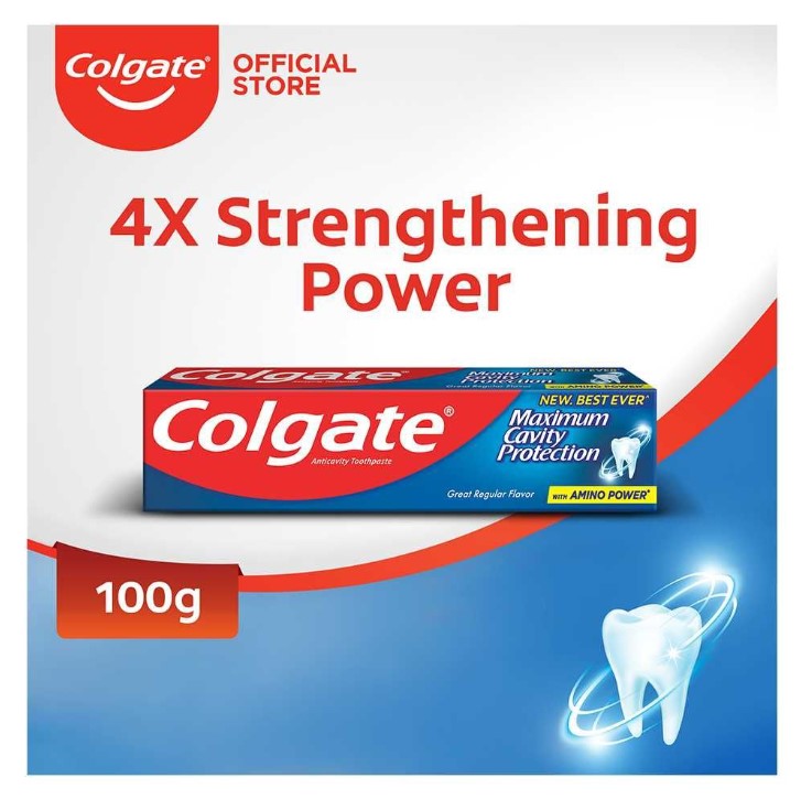 Colgate Maximum Cavity Protection Great Regular Toothpaste – 100g