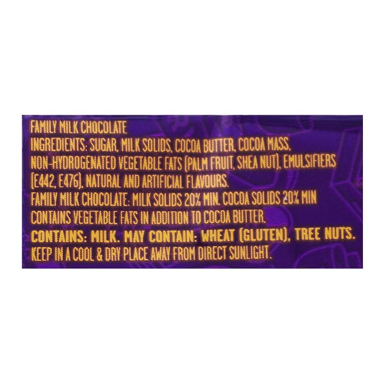Cadbury Dairy Milk Chocolate – 36g