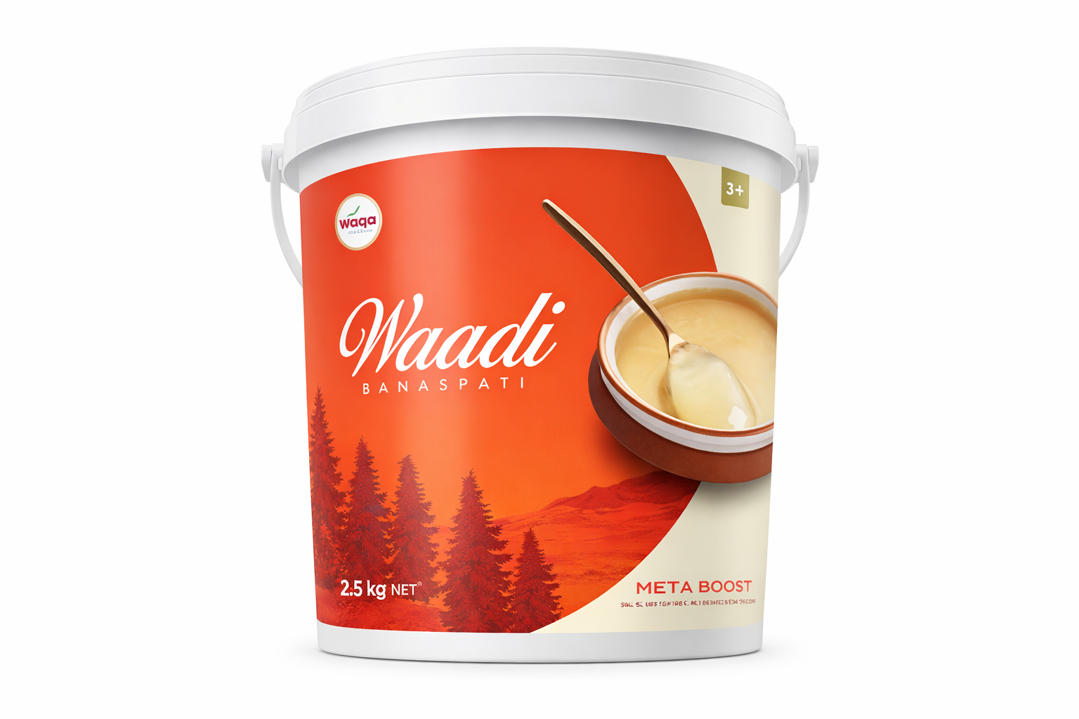 Waadi Banaspati Ghee – 5 KG Bucket