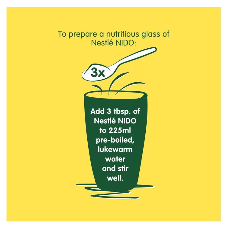 Nido FortiGrow School Age Milk Powder Pouch – 390g