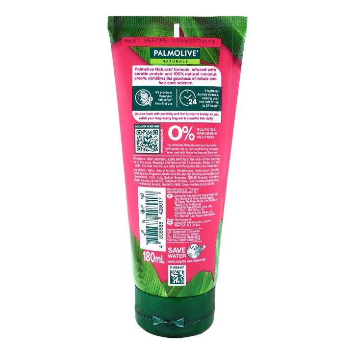 Palmolive Intensive Moisture Coconut Cream &amp; Keratin Conditioner – 180ml