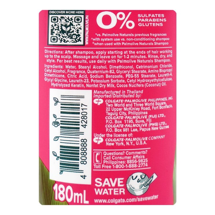Palmolive Intensive Moisture Coconut Cream &amp; Keratin Conditioner – 180ml