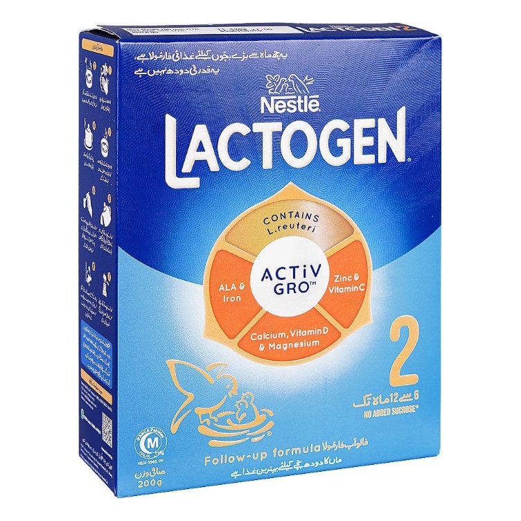 Nestlé Lactogen 2 Follow-Up Formula – 200g