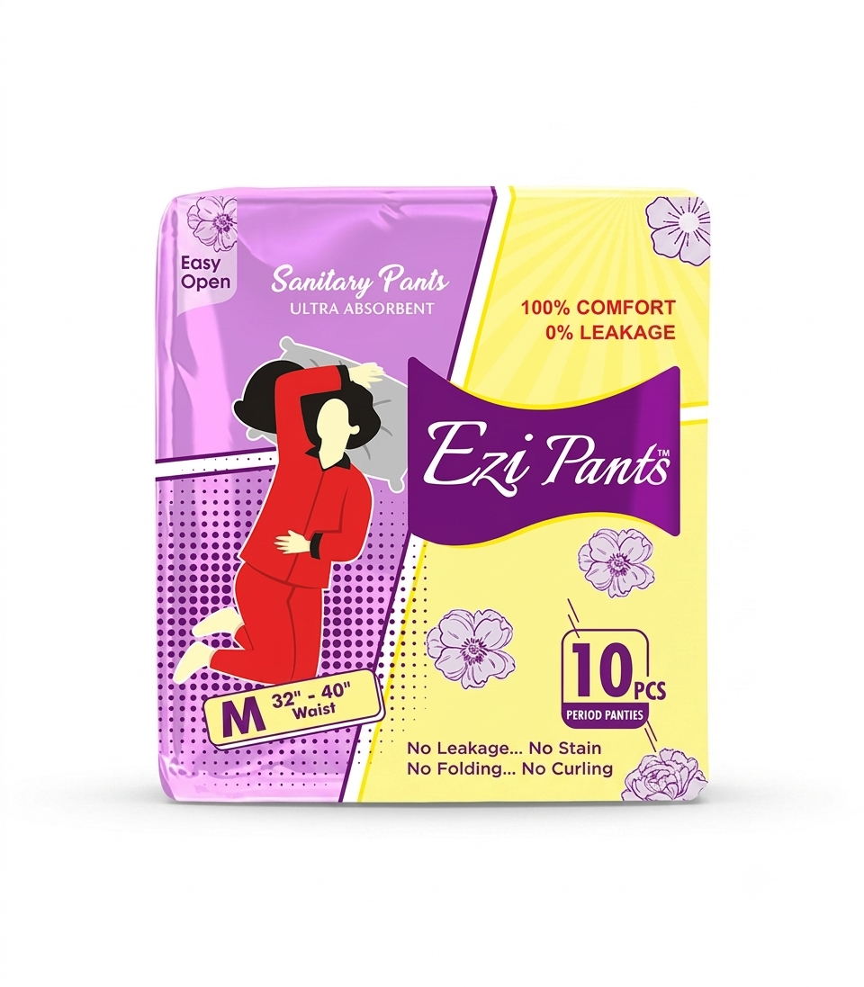 Ezi Pants Sanitary Pants – Medium | 10 Pieces