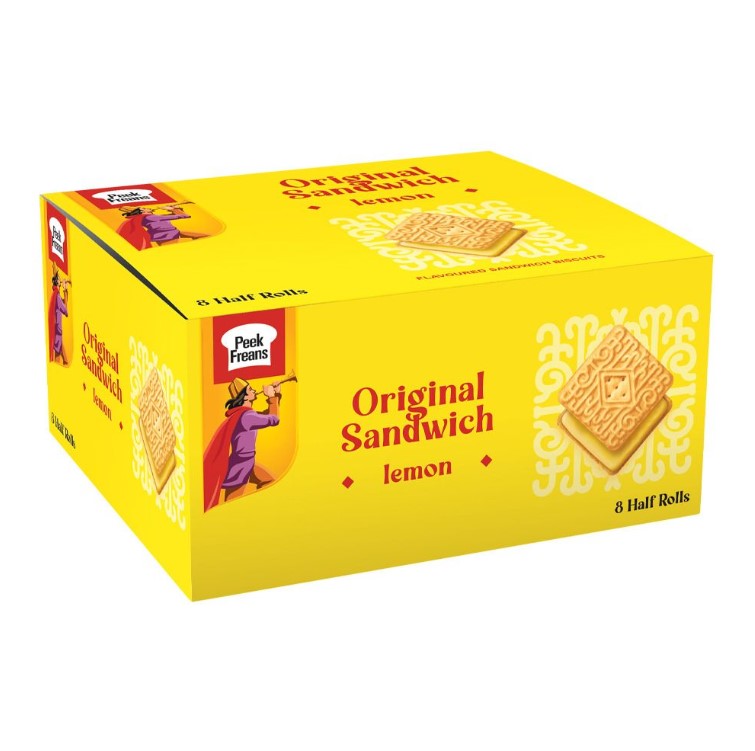 Peek Freans Original Lemon Sandwich – 8-Half Roll Pack