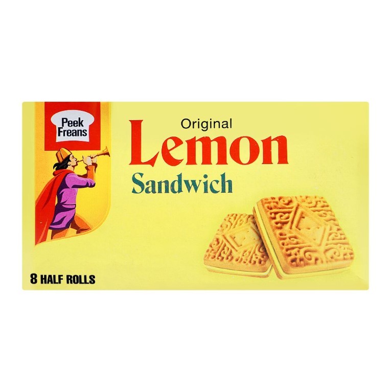Peek Freans Original Lemon Sandwich – 8-Half Roll Pack
