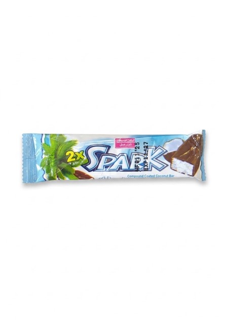 Spark 2X Compound Coated Coconut Bar – Rs. 50/-