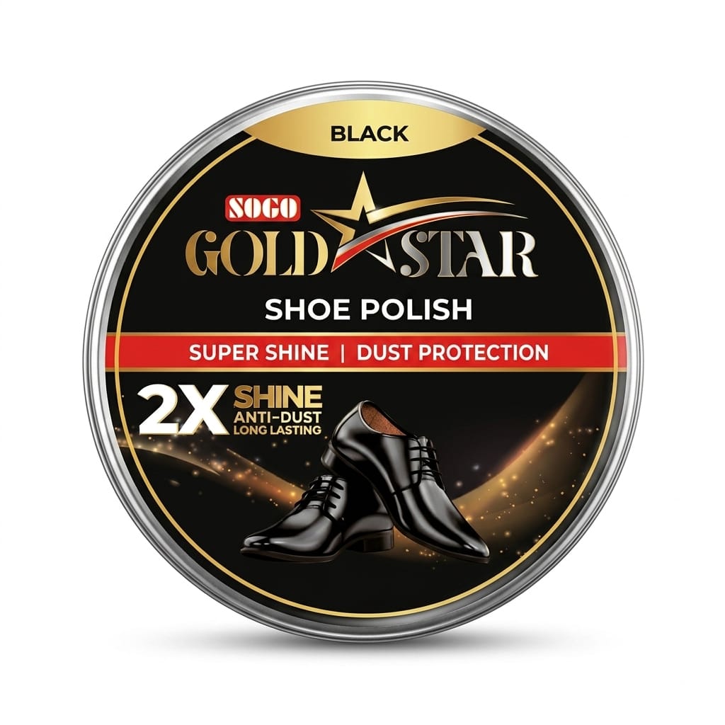 Soco Gold Star Black Shoe Polish