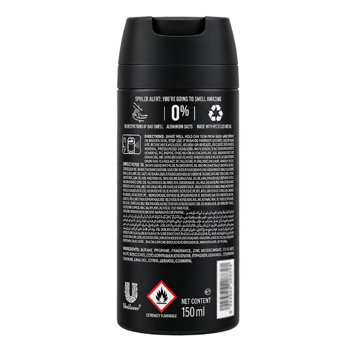 Axe Black Pera Frozen &amp; Cedarwood – 150ml