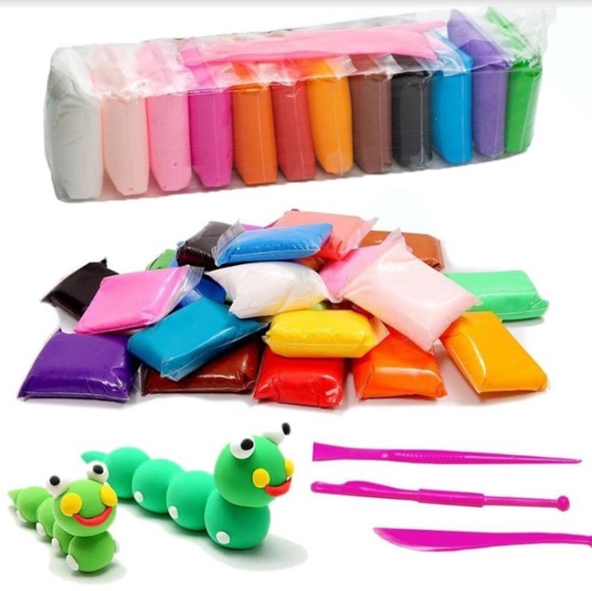 Super Light Clay – 12 Colours Pack