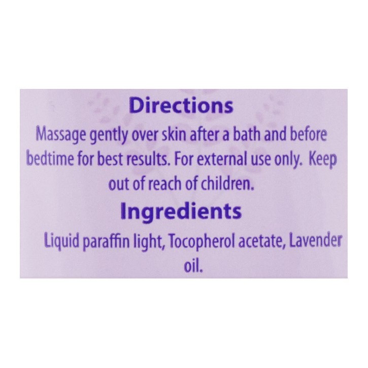 Nexton Sleep Time Lavender Baby Oil – 250ml