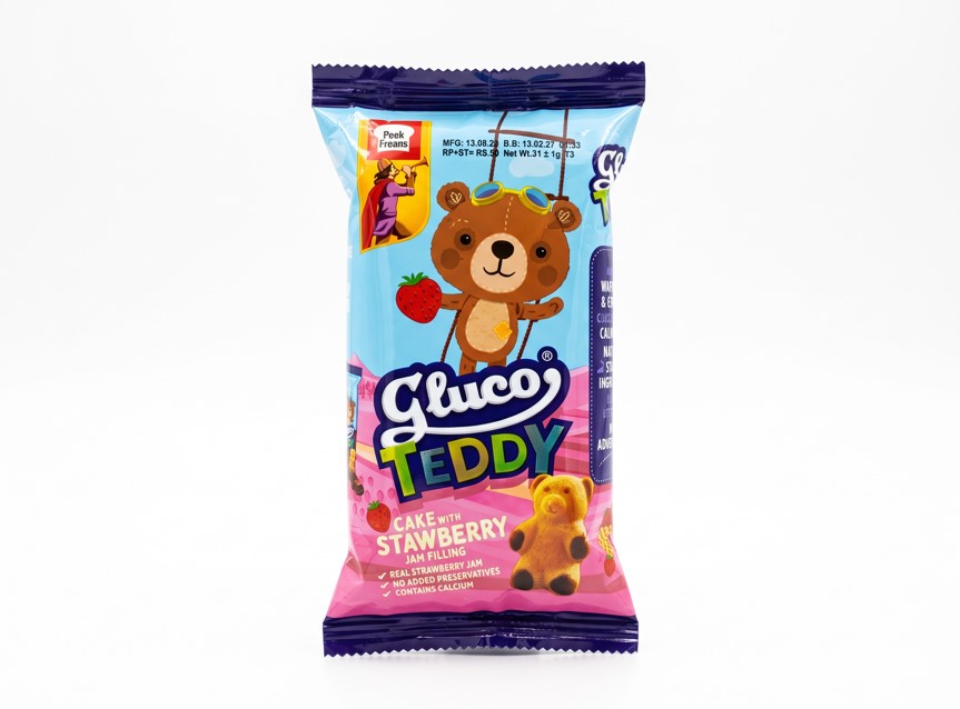 Peek Freans Gluco Teddy – Strawberry Jam Cake Rs.50