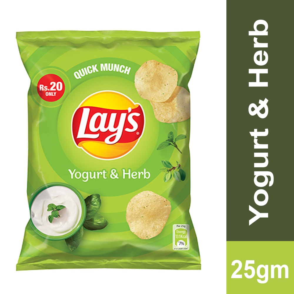 Lays Yogurt &amp; Herb Rs 20