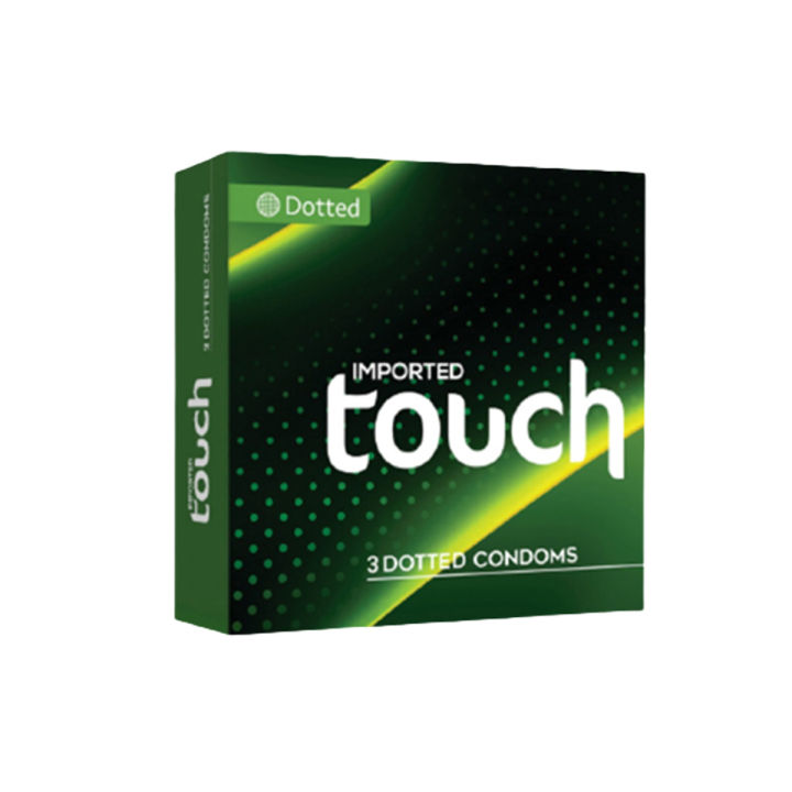 Touch Dotted Condoms - Pack of 3