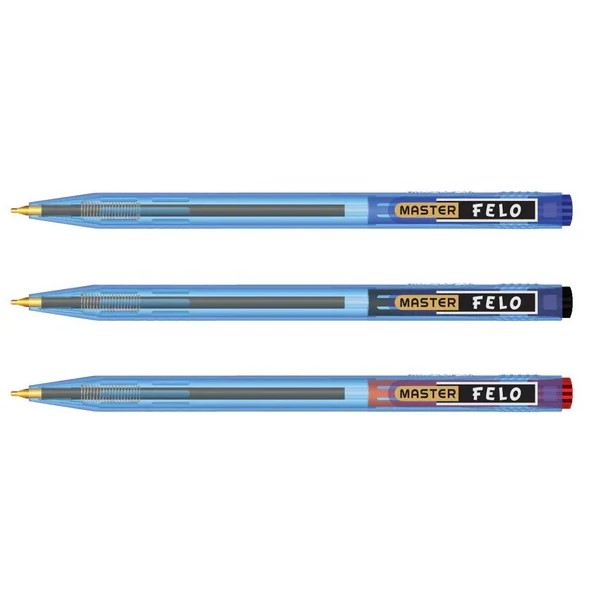 Master Felo 906 Blue Ball Point – 10 Pieces