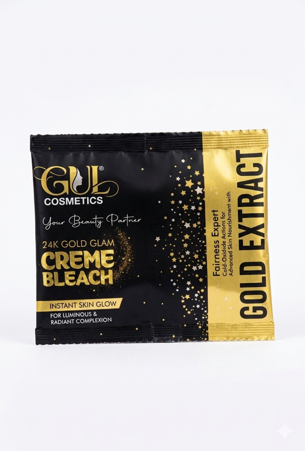 GUL 24K Gold Glam Creme Bleach – Sachet