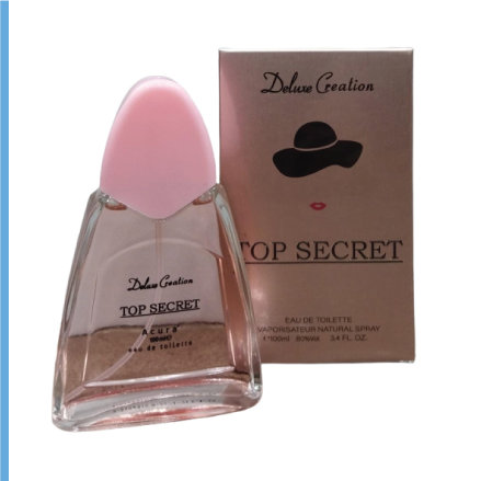 Deluxe Creation Top Secret Perfume – 100ml