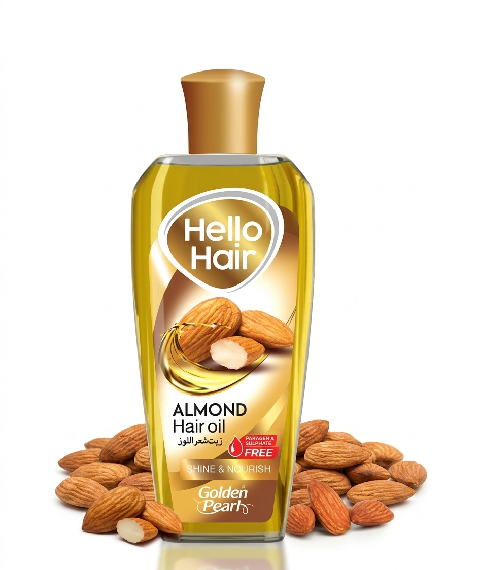 Hello Hair Almond Hair Oil 100ml