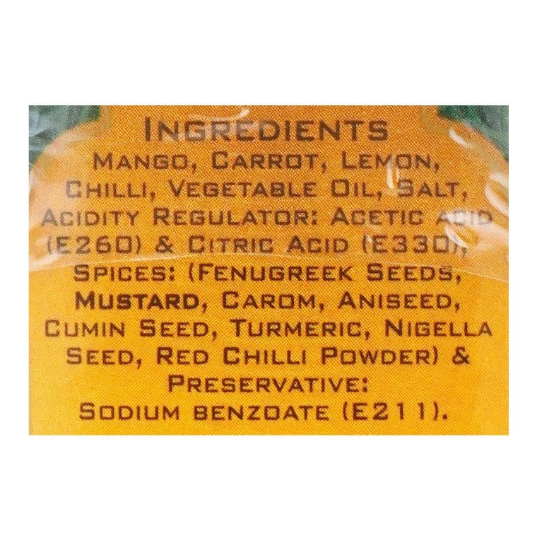 Shangrila Mixed Pickle In Oil, Jar, 400g