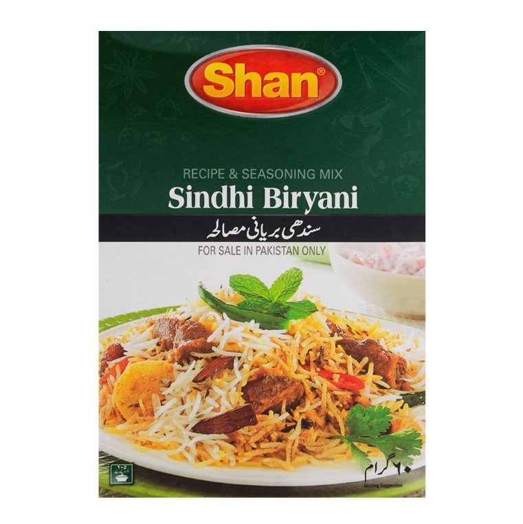 Shan Sindhi Biryani Recipe Masala 60gm
