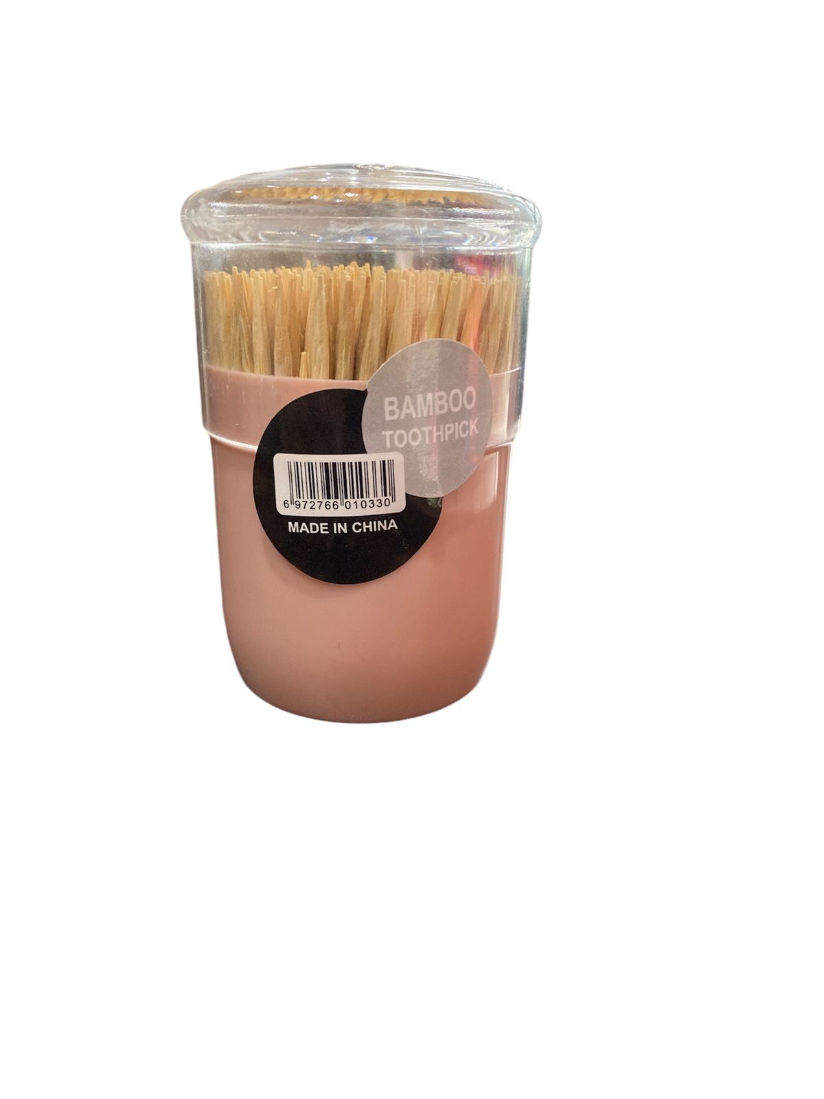 Bamboo VIP Tooth Pick Jar