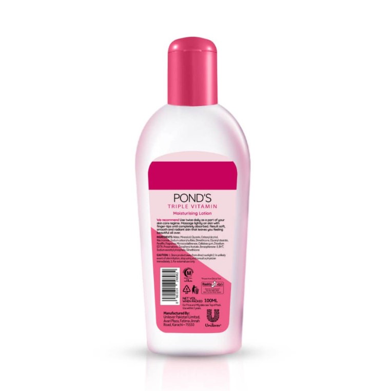 Pond's Triple Vitamin Moisturizing Lotion – 200ml