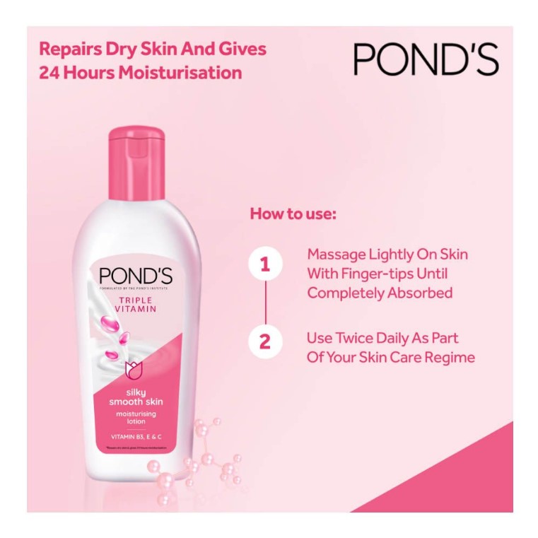 Pond's Triple Vitamin Moisturizing Lotion – 200ml