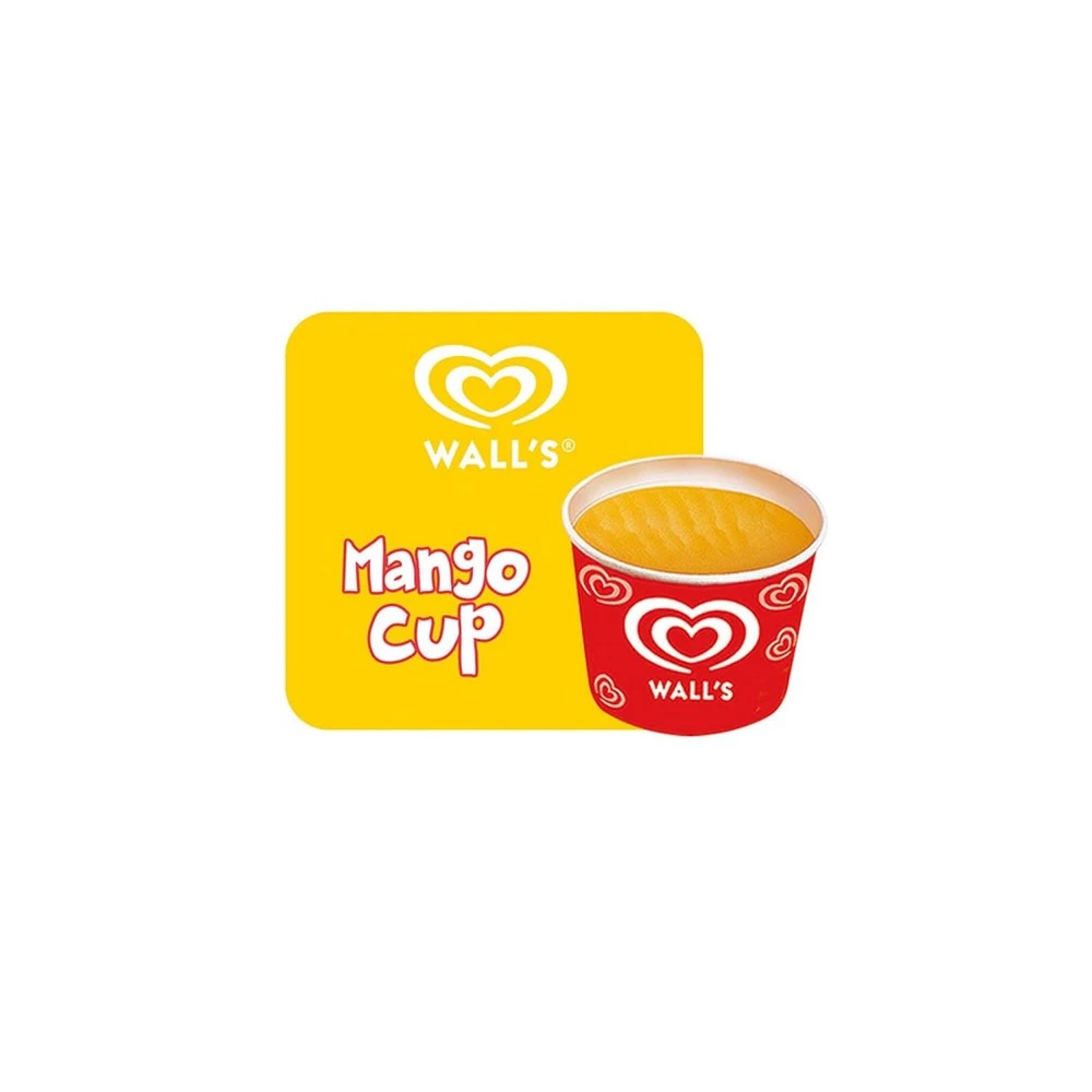 Walls Ice Cream Cup Mango 100Ml