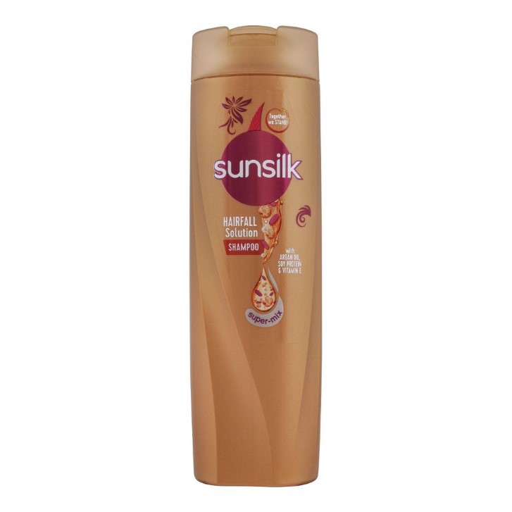 Sunsilk Hair Fall Solution Argan Oil, Soy Protein &amp; Vitamin E Shampoo, 360ml