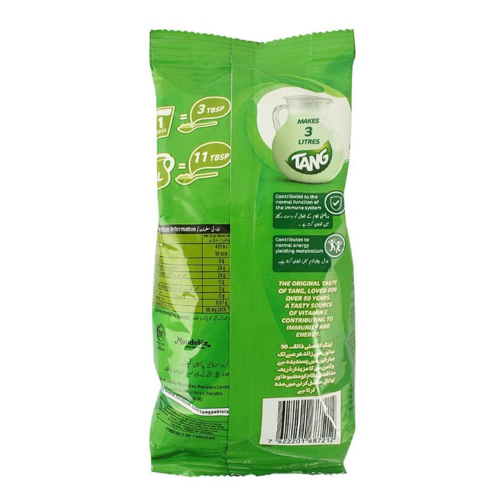 Tang Lemon &amp; Pepper Pouch, 375g