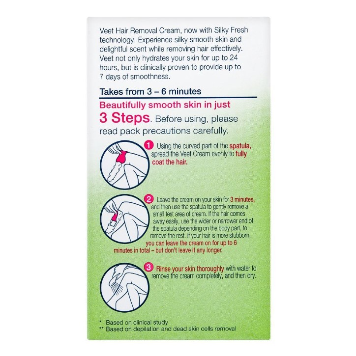 Veet Silky Fresh Hair Removal Lotion Dry Skin – 80g