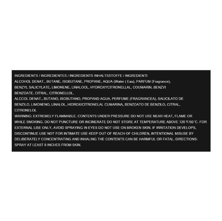 Lamis Creation Pure Black Body Spray – For Men (200ml)