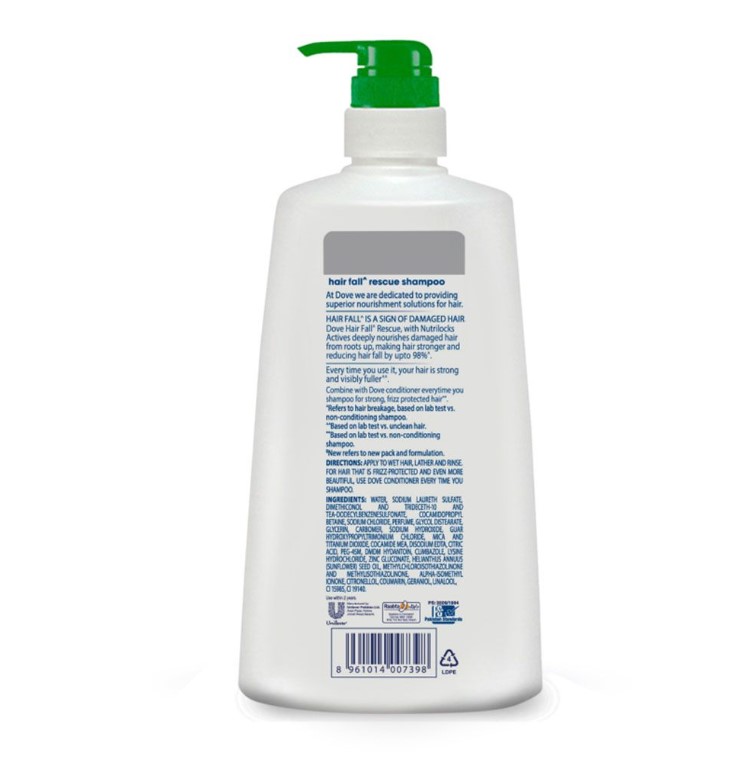 Dove Hair Fall Rescue Shampoo – 650ml