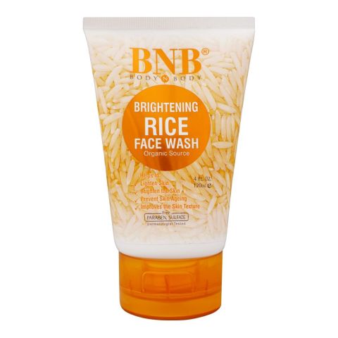 BNB Organic Source Brightening Rice Face Wash – 120ml
