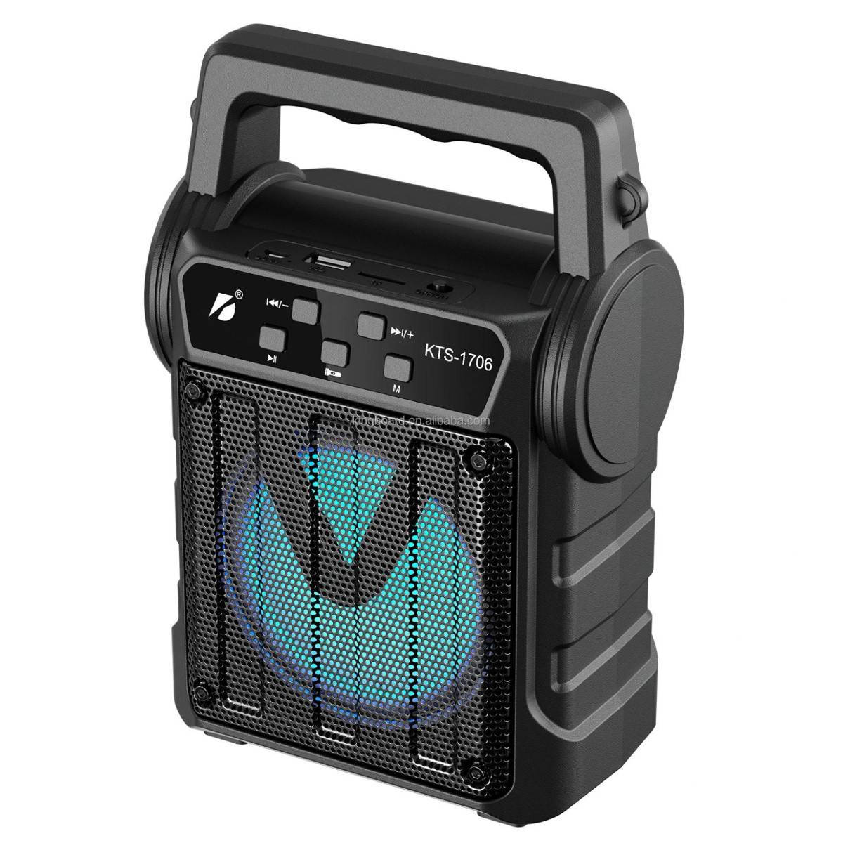 KTS 1706 Portable Bluetooth Speaker 4''