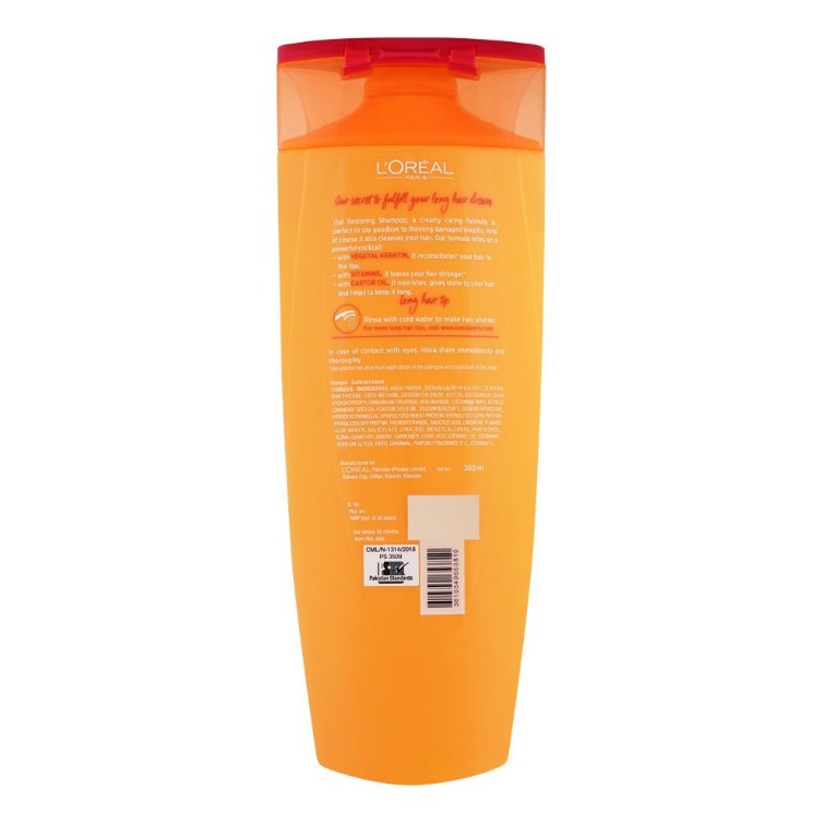 LOreal Paris Dream Long Restoring Shampoo – 360ml