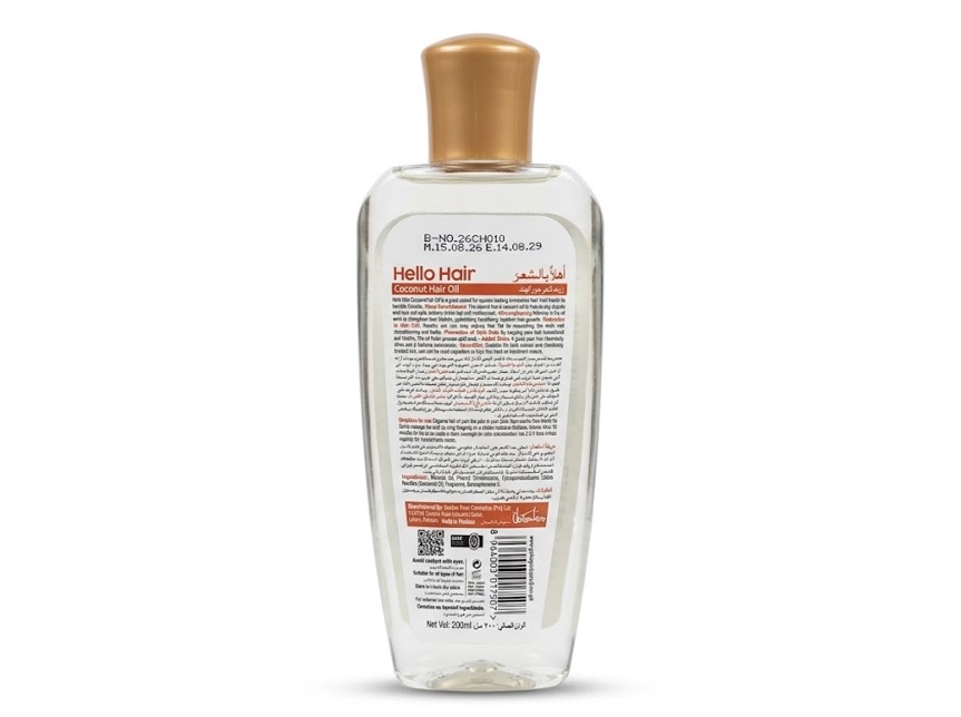 Golden Pearl Hello Hair Coconut Hair Oil – 200ml