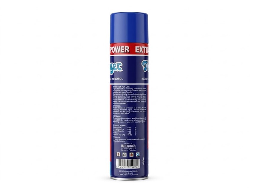 Tiger Extra Power Insecticide Aerosol Spray – 600ml